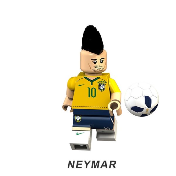 [LOGU] Brick action figures, Brick soccer world cup football, Brick basket NBA karakter - Image 7