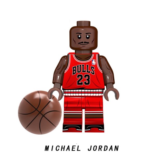 [LOGU] Brick action figures, Brick soccer world cup football, Brick basket NBA karakter - Image 8