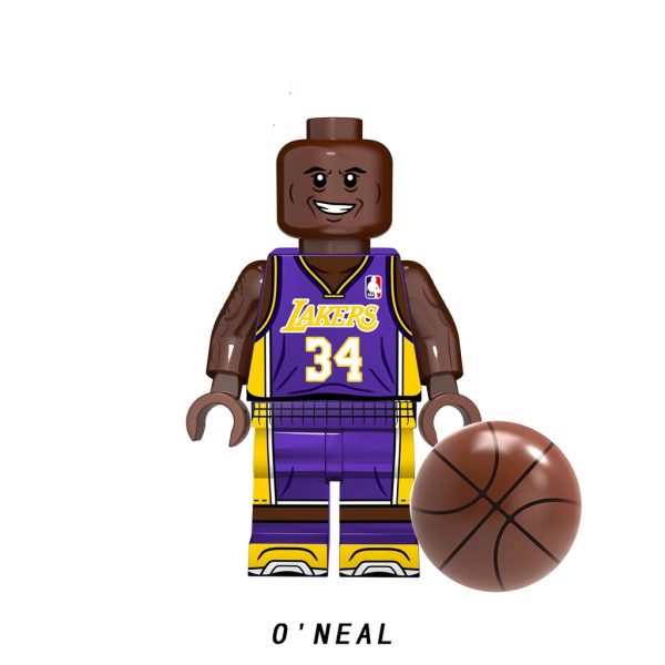 [LOGU] Brick action figures, Brick soccer world cup football, Brick basket NBA karakter - Image 9