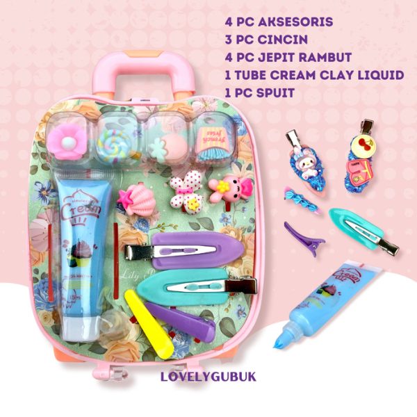 Mainan DIY Ice cream glue set kerajinan tangan anak, Art and Craft Toy