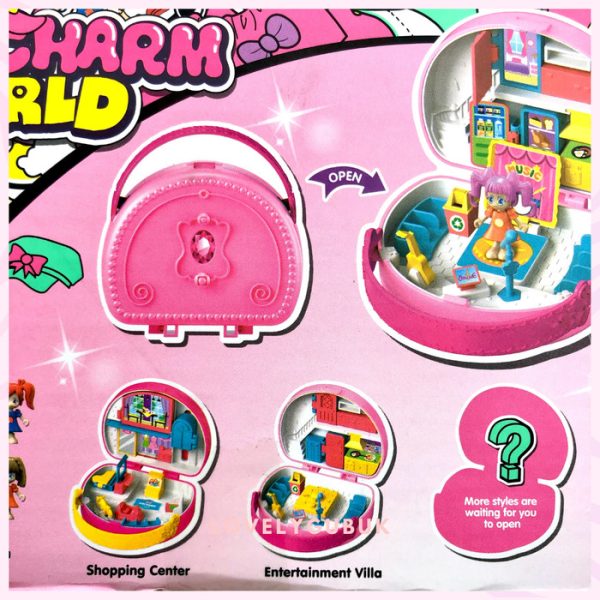 Mainan mini doll house, Mainan misteri bag blind bag suprise fun charm - Image 2