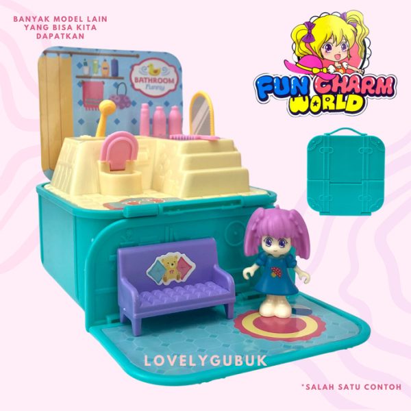 Mainan mini doll house, Mainan misteri bag blind bag suprise fun charm - Image 4