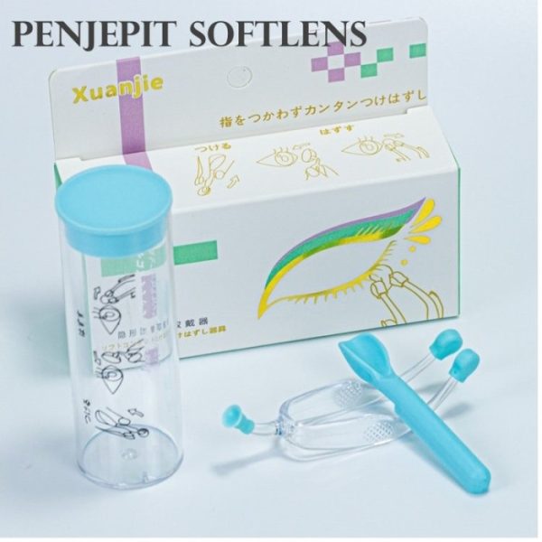 Penjepit Contact Lens, Alat Bantu Pakai SoftLens, Tweezer for softlens - Image 5