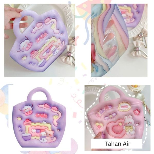 Plastic Ziplock Goodie Bag Ultah, Kantong Souvenir Motif Lucu & Tebal - Image 3