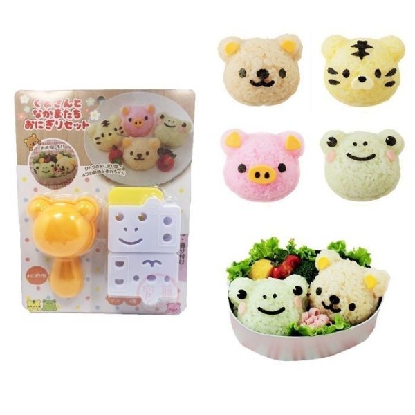 Cetakan bento chibimaruko chan, Bento bekal cute anak, DIY Bento lucu - Image 3