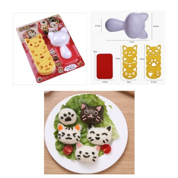 Cetakan bento chibimaruko chan, Bento bekal cute anak, DIY Bento lucu - Image 4