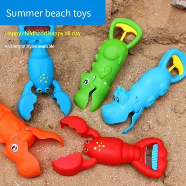 Mainan Capitan Pasir Bentuk Hewan, Summer Beach Toys, Grabber Claw - Image 2