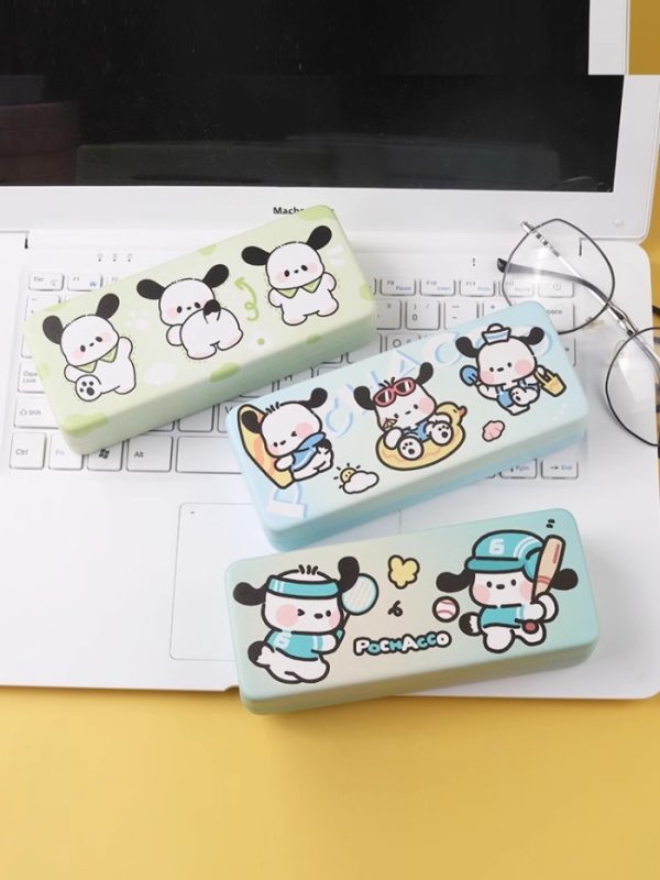 Kotak kacamata kartun hardcase cinnamoroll kuromi kartun lucu, EyeGlasses Case - Image 3