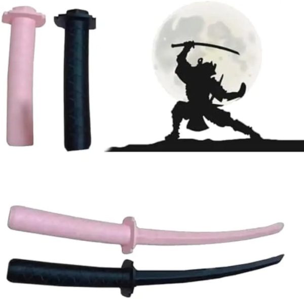 Mainan pedang-pedangan Samurai Katana, Sword Toys, Mainan pedang lipat simpan, Retractable katana