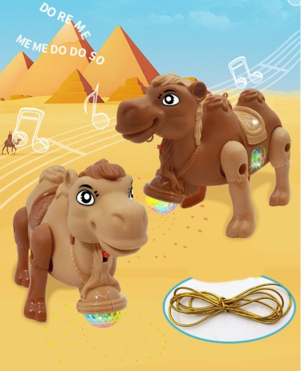 Mainan Unta Camel Dino gerak jalan, Dino Paw walking electric toys