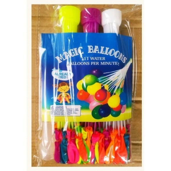 111pcs-Mainan water magic balloons, Mainan lempar balon air ada refill - Image 4