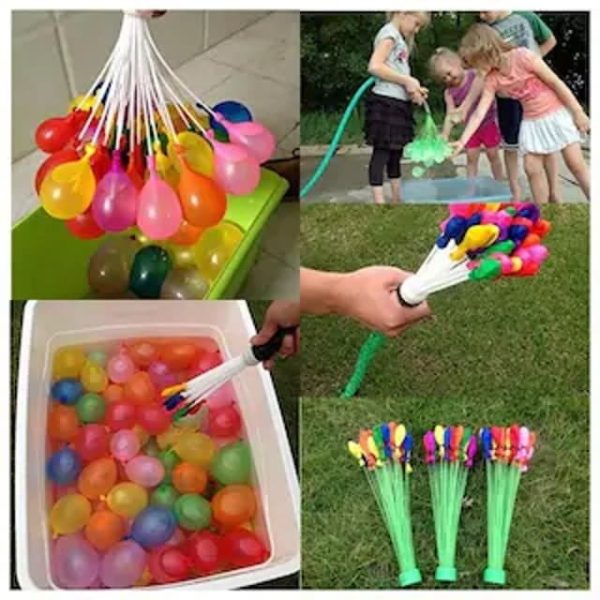 111pcs-Mainan water magic balloons, Mainan lempar balon air ada refill - Image 5