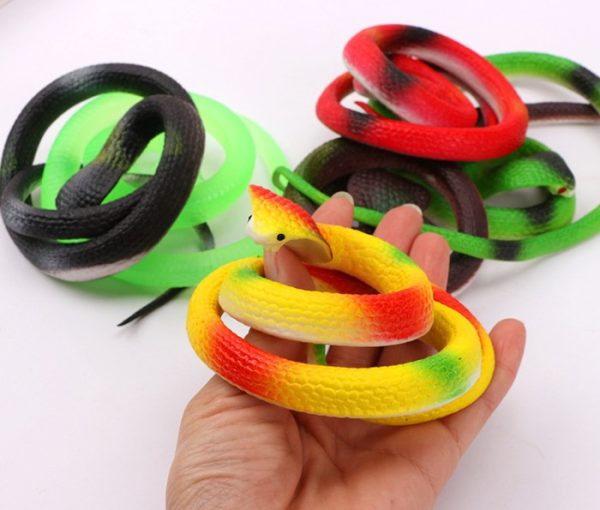 Mainan ular karet palsu, Fake Animal Snake toys - Image 5