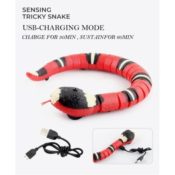 Mainan ular bergerak, Sensing Tricky Snake, Mainan kucing pet toys