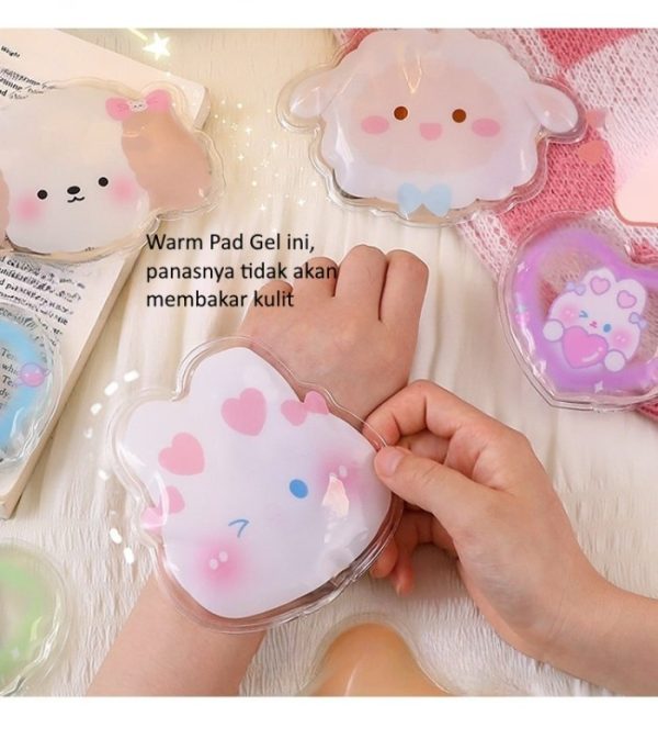 Kompres Penghangat Tangan, Warm Pad Gel, Penghangat Mini Motif Kartun - Image 3