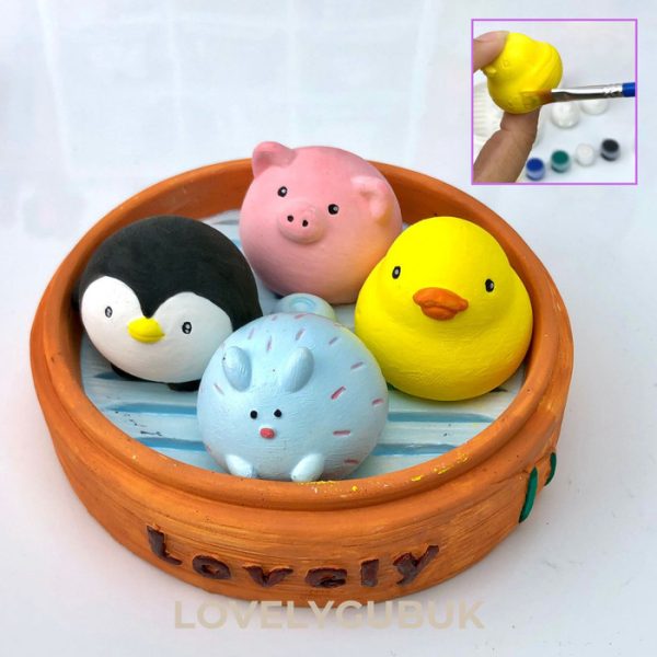 Mainan DIY mewarnai clay dimsum, Mainan art and craft kreatifitas anak - Image 7