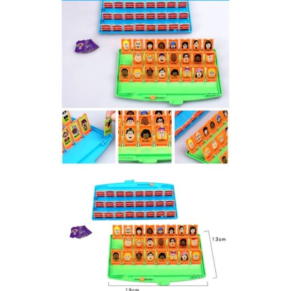 Mainan mini board game, line up 4,guess who, bingo, sea battle,pirate - Image 4