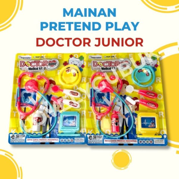 [LOGU] Mainan dokter junior medical kit, Mainan pretend play dokter KGP 208 KGP 207