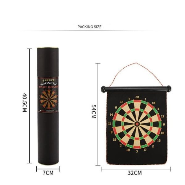 Mainan lempar dart board magnet, dartboard - Image 2