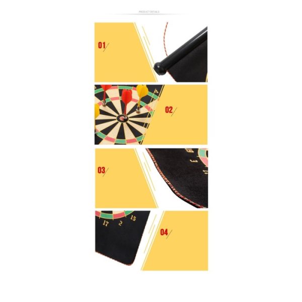 Mainan lempar dart board magnet, dartboard - Image 3