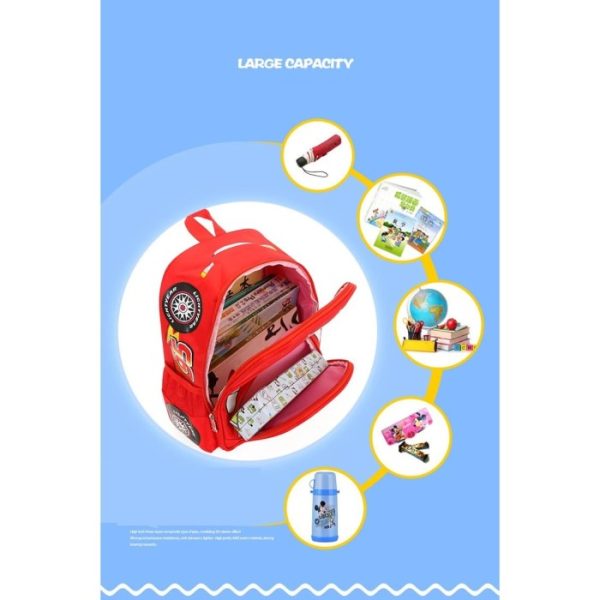 Backpack Car, tas ransel anak mobil, Tas belakang cars anak - Image 5