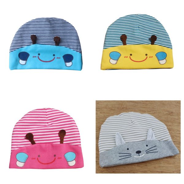 [LOGU] Topi kupluk lucu 3D anak, topi kuping kucing lebah, kitty ear hat - Image 2