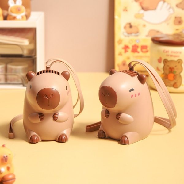 Kipas angin Capybara capibara, Cute Capybara Mini Fan - Image 7