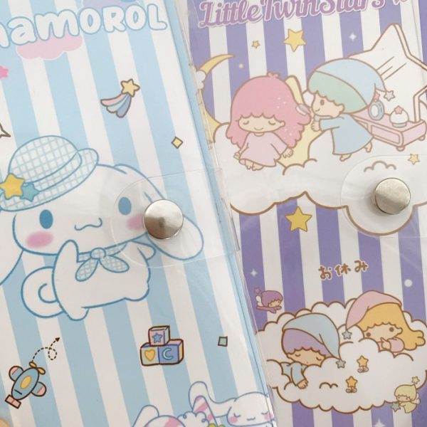 Binder A6 100 Lembar kertas + gantungan, Binder 6 ring Sanrio Lucu, Notebook Lucu, Journaling Book - Image 4