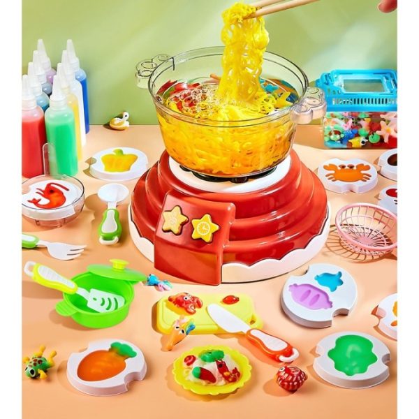 Mainan DIY cetakan jelly hotpot, Mainan Magic Jelly kreatifitas anak