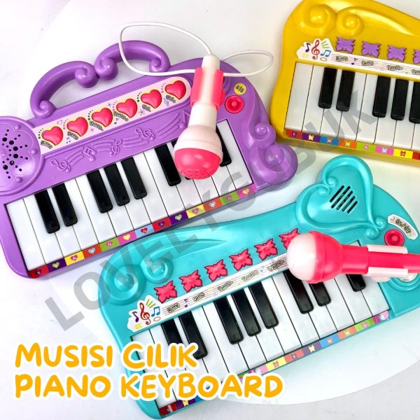 Mainan Baby Musical Alat Musik Piano Mic Musisi Cilik - KGP2010/KGP2011 - Image 2