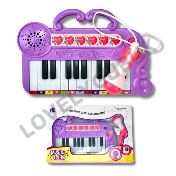 Mainan Baby Musical Alat Musik Piano Mic Musisi Cilik - KGP2010/KGP2011 - Image 4