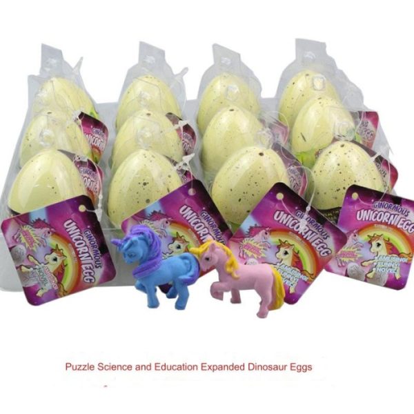 Mainan growing egg dino unicorn, Mainan expandable water toys