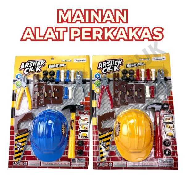 Mainan Tool Arsitek Cilik Konstruksi Tukang Set KGP660 KGP662 KGP665 - Image 4