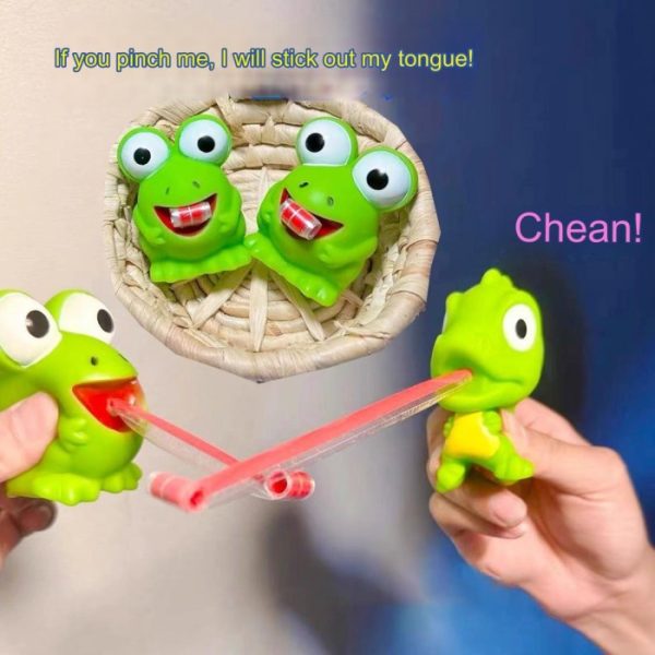 Mainan pencet squishy julur lidah, Mainan anti stress, Squishy tongue - Image 5