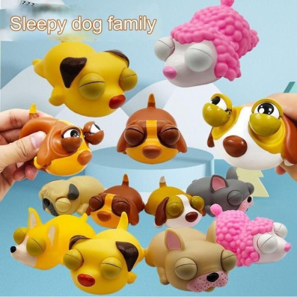 Mainan pencet squishy mata keluar, Mainan anti stress, Animal popping Eyes - Image 3