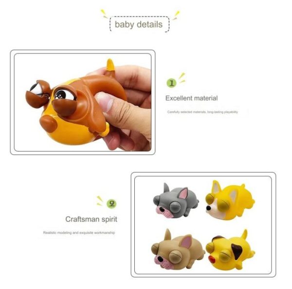 Mainan pencet squishy mata keluar, Mainan anti stress, Animal popping Eyes - Image 4