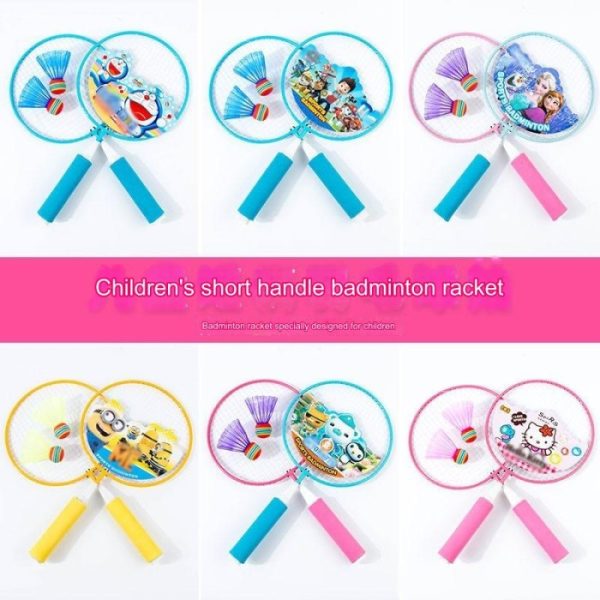 Mainan badminton anak, Mainan bulu tangkis anak set, Raket badminton - Image 2