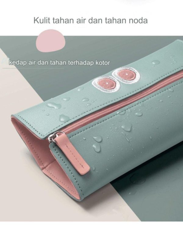 Kotak pensil gigi monster, Tempat ATK Stationery pencil case lucu - Image 5