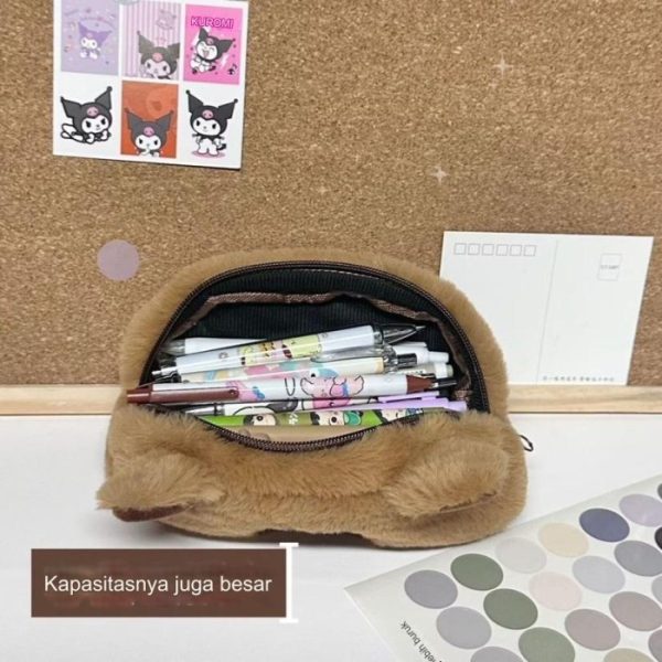 Kotak pensil kapibara, Tempat ATK Stationery pencil case lucu capybara - Image 2