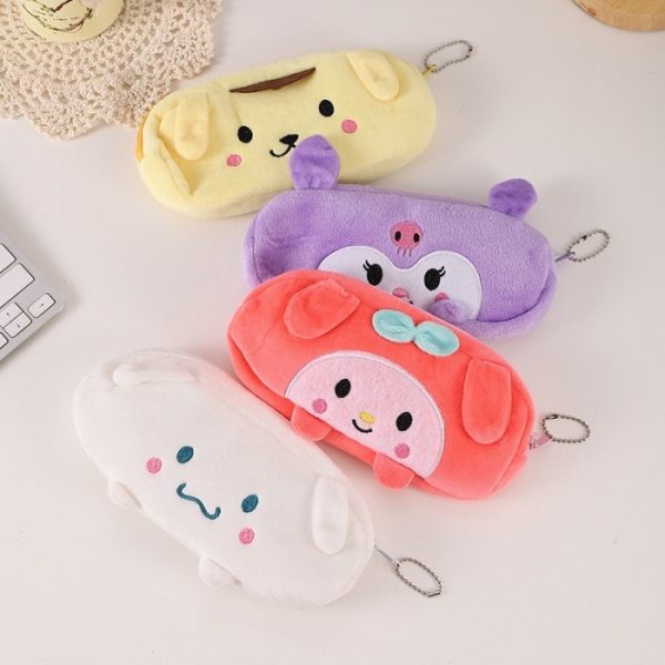 Kotak pensil sanrio lembut, Tempat ATK Stationery pencil case lucu