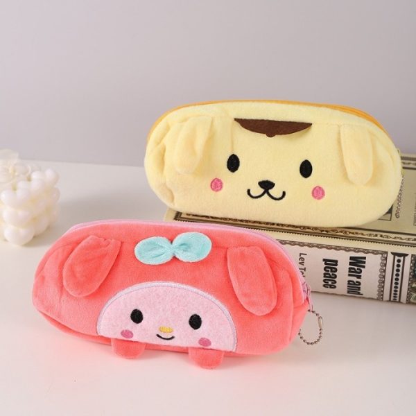 Kotak pensil sanrio lembut, Tempat ATK Stationery pencil case lucu - Image 6