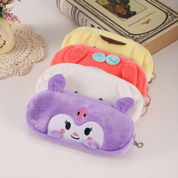 Kotak pensil sanrio lembut, Tempat ATK Stationery pencil case lucu - Image 8