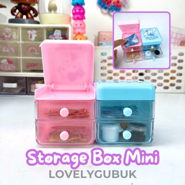 [HANYA BATAM] Laci mini kuromi cinnamoroll lucu, Mini Drawer, Laci kecil tempat aksesoris, Mini storage - Image 7