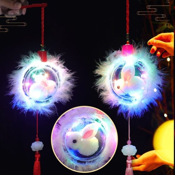 Mainan lampion lantern kelinci, Bunny lantern lampion mooncake