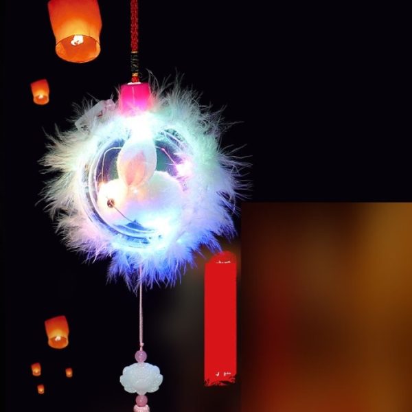 Mainan lampion lantern kelinci, Bunny lantern lampion mooncake - Image 2