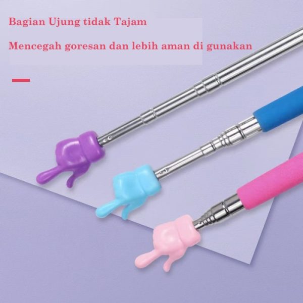 Tongkat Penunjuk Papan Tulis, Tongkat Tunjuk Telescopic 55 Cm - Image 3