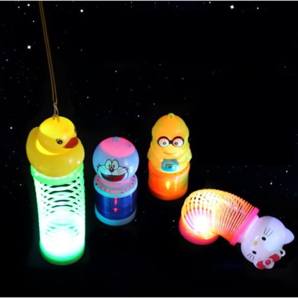 Mainan lantern lampion spring per kartun anak, lampion lampu lucu anak - Image 3