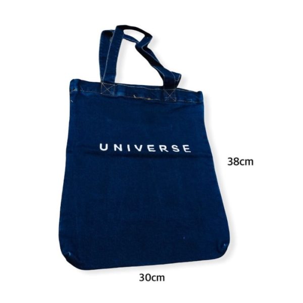 TOTE BAG Wanita Denim/Jeans, tote bag jeans stylist - Image 4