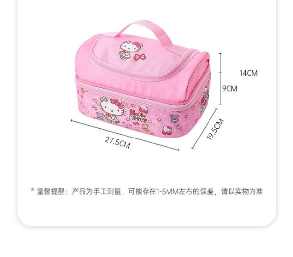 Kotak bekal makan stainless seri kartun kuromi cinnamoroll, Children stainless lunchbox - Image 8