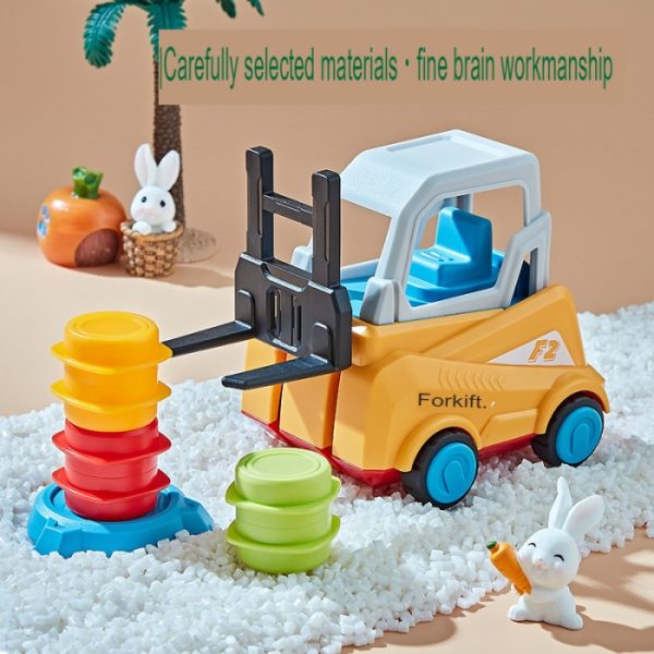 Mainan forklift board game anak, Mainan hand eye coordination anak, Mainan board game interaksi - Image 6